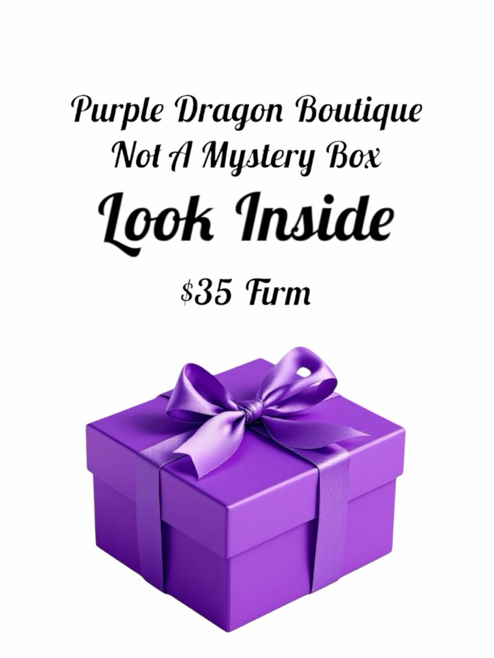 Purple Dragon Boutique Limited Edition Not A Mystery Pink Quartz/Opalescent New